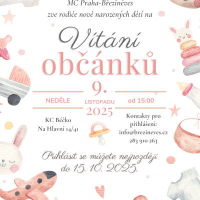 Vítání občánků 2025