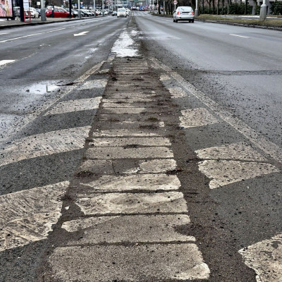 Finální fáze opravy úseku Ďáblické ulice