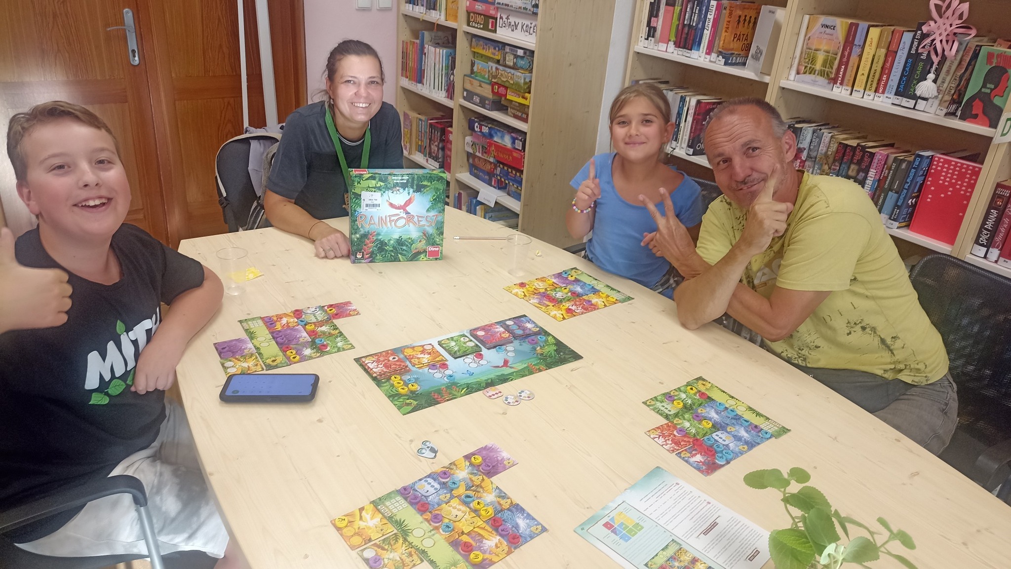 Deskohraní pro rodiče s dětmi