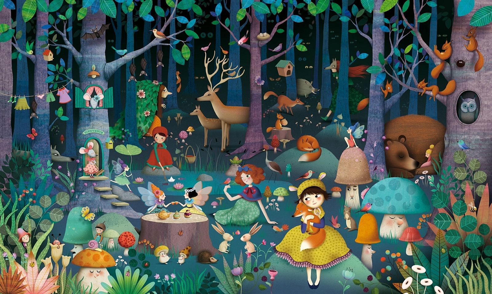 Pohádkový les v Bořanovickém háji