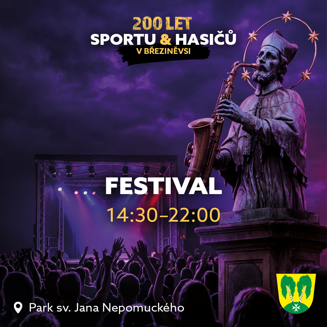 BŘEZINĚFEST 2026 A OSLAVY TJ A SDH